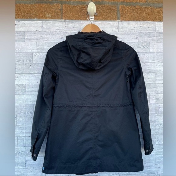 Hunter Original Cotton Smock Water Resistant Long Sleeve Hooded Rain Jacket XXS - Picture 6 of 12